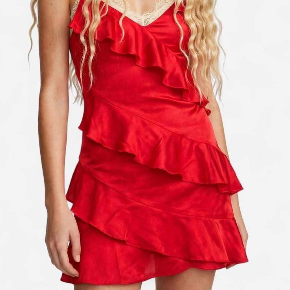 Boohoo Women's Red Dress